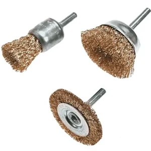 Tylko do końca tygodnia Szczotki druciane tarczowe, 3 szt. 62H613